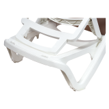 Lettino da piscina in plastica MARINA beige