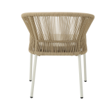Sedia in technorattan AUGUSTO beige