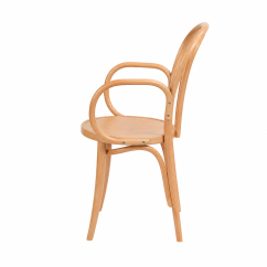 Sedia Da Ristorante In Legno MONET 18 ARM naturale