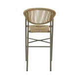 Sedia in technorattan CESARE BAR beige