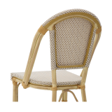 Sedia in technorattan MATTEO BAR beige