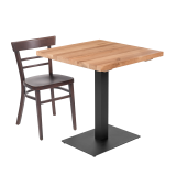Sedia Da Ristorante In Legno EPIC noce
