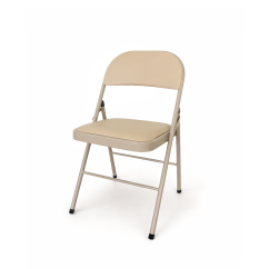 Sedia per catering POLY 4 beige ecopelle