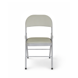 Sedia per catering POLY 4 grigio ecopelle
