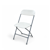 Sedia per catering POLY 7 bianca