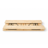 Set da birreria WOODY SOLID 220x70 pino