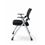 Sedia da formazione FLOW nero-grigio