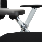 Sedia da formazione FLOW nero-grigio