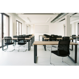 Sedia da formazione QUADRA nera