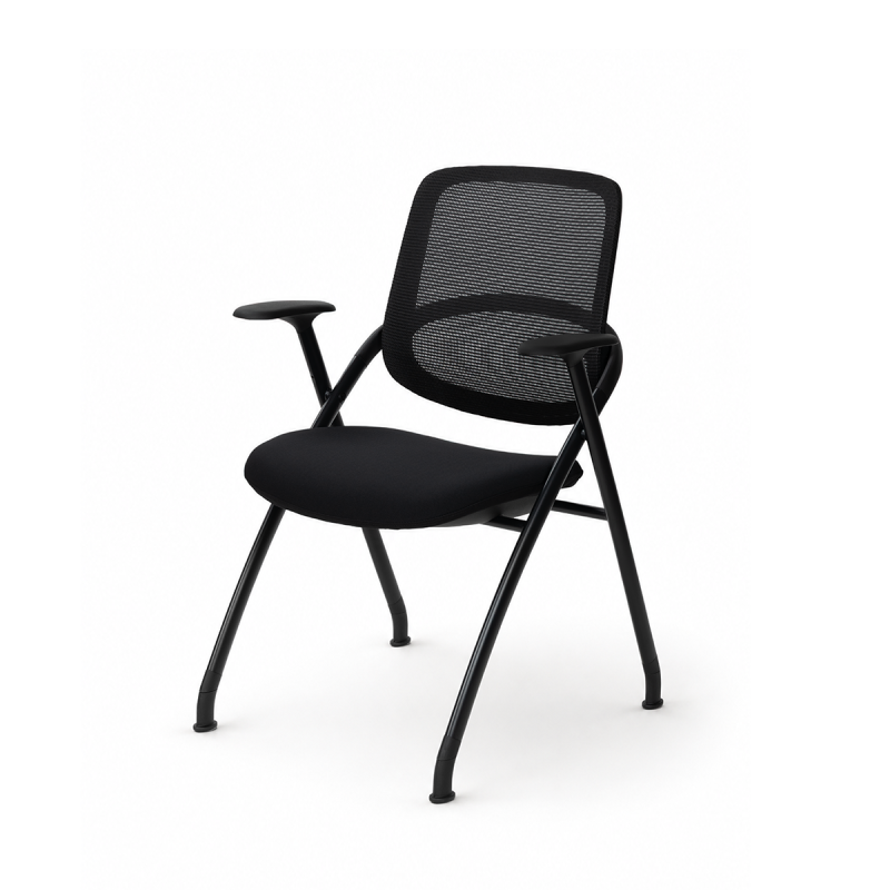 Sedia da formazione LINEA nera