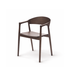 Sedia Da Ristorante In Legno ARDEN smoky