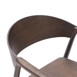 Sedia Da Ristorante In Legno ARDEN smoky