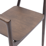 Sedia Da Ristorante In Legno ARDEN smoky