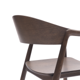 Sedia Da Ristorante In Legno ARDEN smoky