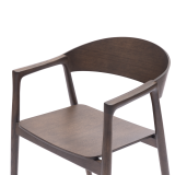 Sedia Da Ristorante In Legno ARDEN smoky