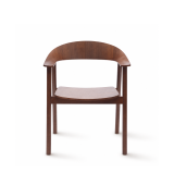 Sedia Da Ristorante In Legno HORIZON noce