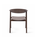 Sedia Da Ristorante In Legno HORIZON smoky