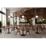 Sedia Da Ristorante In Legno FUTURA noce
