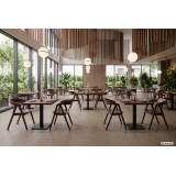 Sedia Da Ristorante In Legno FUTURA smoky