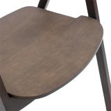 Sedia Da Ristorante In Legno FUTURA smoky