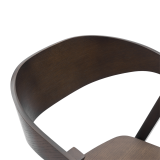Sedia Da Ristorante In Legno FUTURA smoky