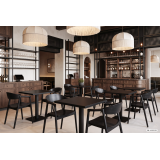 Sedia Da Ristorante In Legno ARDEN nero