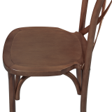 Sedia Per Matrimonio CROSS-BACK WOOD noce