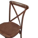 Sedia Per Matrimonio CROSS-BACK WOOD noce