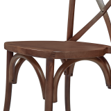 Sedia Per Matrimonio CROSS-BACK WOOD noce