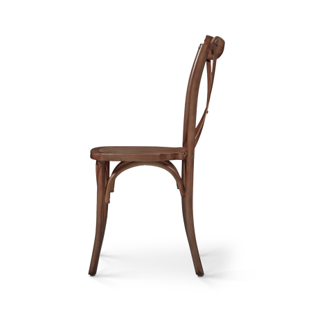 Sedia Per Matrimonio CROSS-BACK WOOD noce