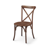 Sedia Per Matrimonio CROSS-BACK WOOD noce