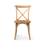 Sedia Per Matrimonio CROSS-BACK WOOD rovere chiaro