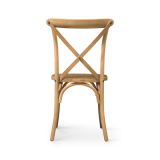 Sedia Per Matrimonio CROSS-BACK WOOD rovere chiaro